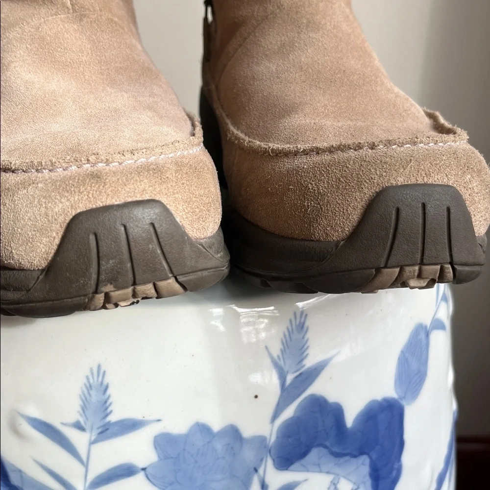 Sorel‎ Northern Lite Boots Zipper Suede Faux Fur Winter Thinsulate